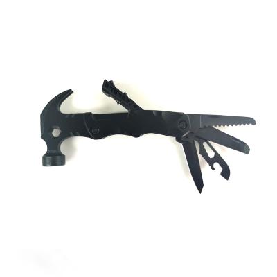 China Wholesale Multi Tool Factory Multi Functional Fuction Claw Hammer Survival Tool Knife Outdoor Screwdriver Can Opener for sale