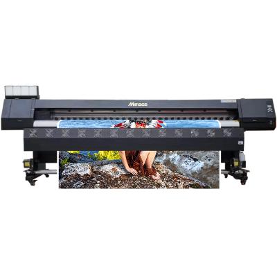 China interior & Mimage 3.2m 10ft Large Format Eco Solvent Printer Outdoor Advertising Cable Banner Poster Printing Machine for sale