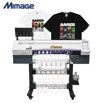 China Clothes and Label Mimage I3200/4720 Crystal Inkjet DTF Printer Printing PET Film DTF Printer Machine for sale