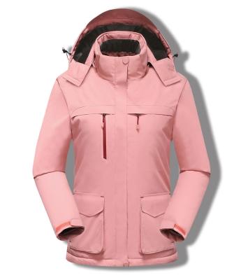 China Breathable Waterproof Smart Long Sleeve USB Electricity Winter Thermal Battery Heated Jacket for sale