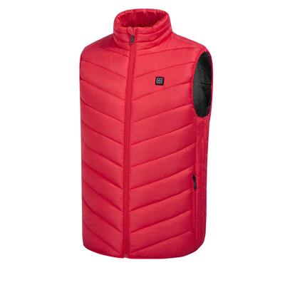 China Breathable Sleeveless Heated Vest Camping Heating Suit Usb Heated Vest for sale