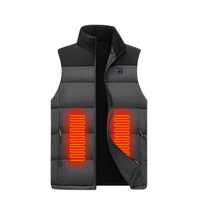 China Breathable Exteriors Keep Warm Vest Powered Smart Battery Vest Heated Vest Jackets for sale