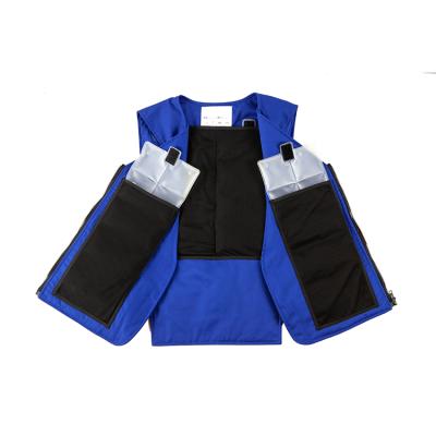 China Factory Wholesale Anti-Static Gel Directly Cooling Safty Vest Cooling Vestpcm Vest Active Cooling Jacket for sale