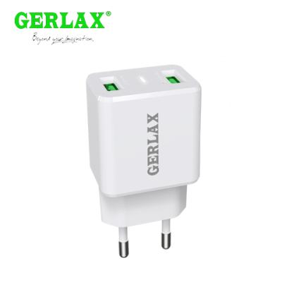 China Wholesale Mobile Phone Tablet Charger 2.1a 2usb QC Home fatory Charger for sale