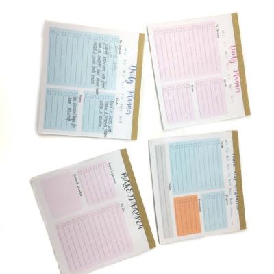 China Tear Out Customized Student Color Notebook Student Custom Notebook Time Notes Environmental Notebook for sale