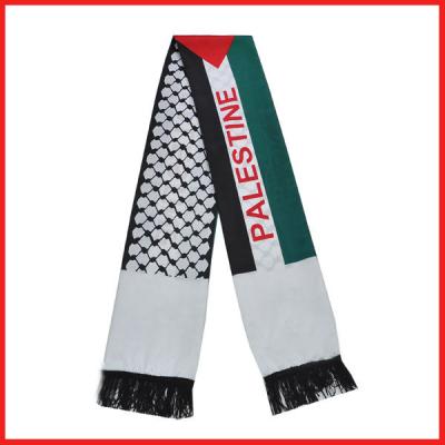 China Pennant Palestine Flag Print Scarf for sale