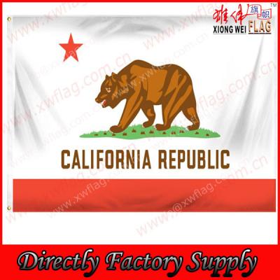 China California Flag American State Hanging Flags for sale