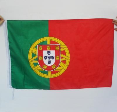 China Hot Selling 3x5ft World Cup Polyester FLYING Portugal National Flag for sale