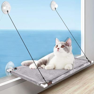 China Travel Cat Hanging Beds Bearing 20kg Cat Seat Window Mount Pet Cat Hammock for sale