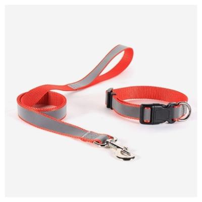 China Padded Sell Well New Type Luxury Pet Plain Nylon Dog Collars Logo Printed Dog Collars for sale