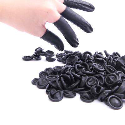 China Water Proof ESD Black Latex Finger Cradles 500g Clean Room Use Anti Static Finger Cradles Disposable Anti Static Finger Cradles for sale