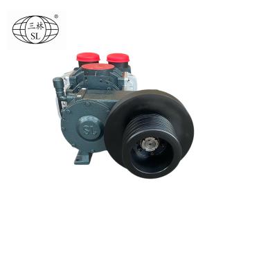 China Oil-free Diesel Engine Drive Robust Oil-free Bulk Cement Silo Blower Compressor Pump for sale