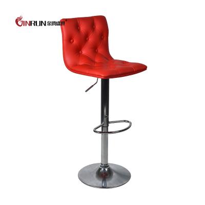 China PU Leather Null Lattice Bar Stool for sale