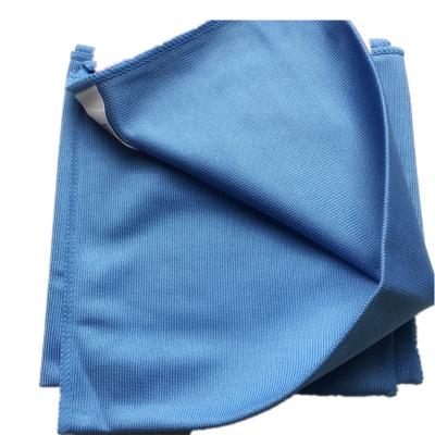 China QUICK DRY OEM Your Brand Logo Microfiber Glass Cleaning Cloth Super Microfiber Cleaning Cloth for sale