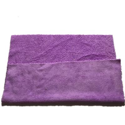 China Edgeless plush QUICK DRY super absorbent microfiber car wash towel dyring towel for sale