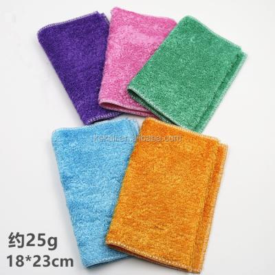 China Double Layer QUICK DRY Bamboo Dish Towel for sale