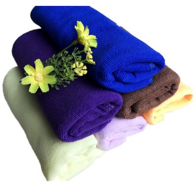 China Pink Multi Purpose Microfiber Shower Bath Towel Body Drying Towel Sustainable for sale