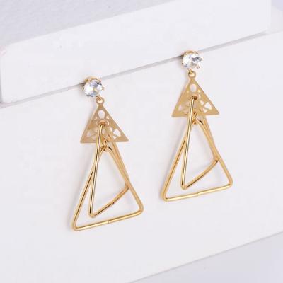 China 2020 Romantic Gold HS Vintage Star Alloy Geometry Bohemian Drop Earrings Jewelry Hanging Women Jewelry for sale