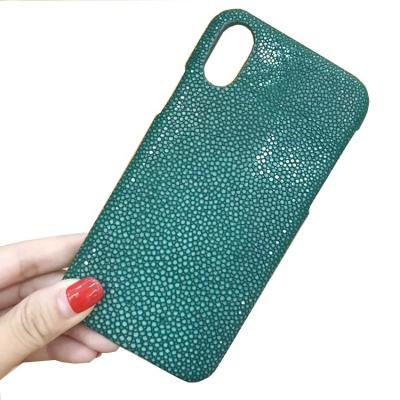 China Jewelry Genuine Leather New Arrival Stingray HS Stingray Mobile Phone Case Cover for sale