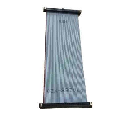 China 2.54mm Electronic Pitch 6 8 10 12 14 16 20 24 26 30 40 50 60 Pin IDC Connector Gray Flat Cable Assembly Ribbon Cable for sale