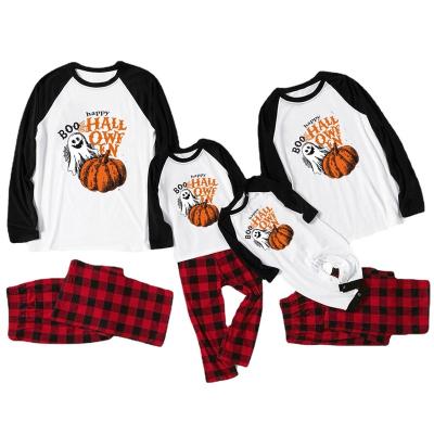 China 2021 QUICK DRY New Family Matching Casual Christmas Plaid Tartan Sleepwear Kids Pajamas Family Matching Pajamas Halloween for sale