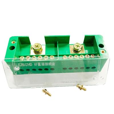 China Two-in-twelve-outlet electronic plastic electrical junction box terminal block junction boxes for sale