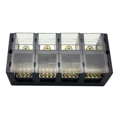 China four-in-sixteen-terminal box, terminal block, 4 in-16-out three phase four wire junction box three phase four wire junction box for sale