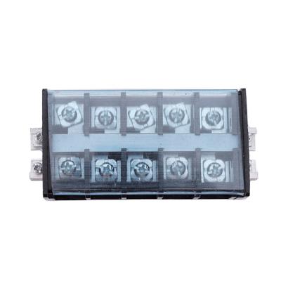 China 60A 5 11 Bit Terminal Block Butt Type Terminal Block TD6005 A.W.G. 20 for sale