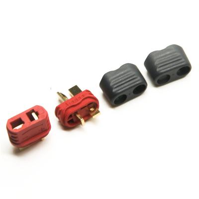 China Durable Durable Male And Female 1Pair T Plug Deans Connector With Sheath Housing For RC Battery for sale