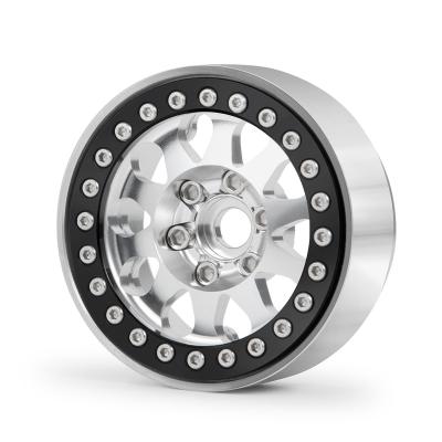 China Durable Hot Sale 1.9inch Rim OEM 1pcs Beadlock Wheel Hub For 1/10 RC Crawler Axial SCX10 90046 CC01 Traxxas TRX4 D90 for sale