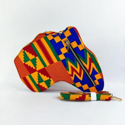 China Cotton Classic Pattern Print African Style For Ladies Newest Accessories Handbag for sale