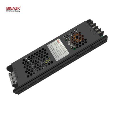 China Bina 12v 24v 300w Led Power Supply Lighting Transformers SMPS Diamond Led Switching Constant Power Supply Black Driver For Led Light for sale