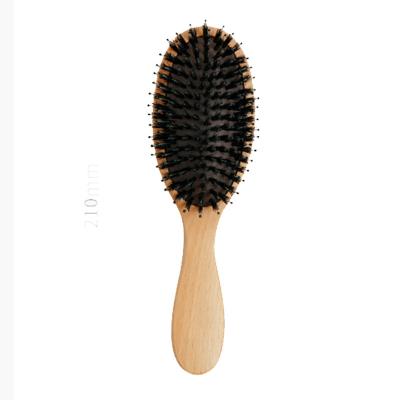 China Customized High Quality Waterproof Professional Universal Size Beech Bristle Hair Brush Wooden Cleaning Brush for sale