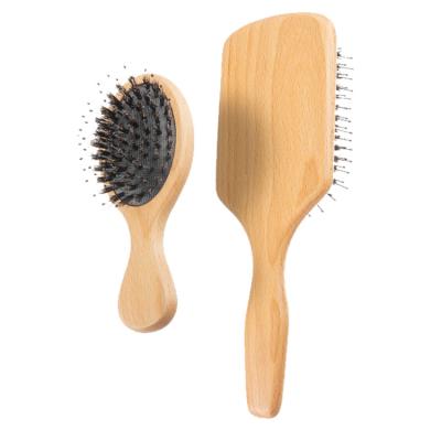 China Home Hot Selling Massage Air Cushion Hog ​​Bristle Beech Hair Brush Hair Comb for sale