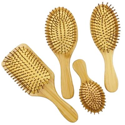 China Cushion Makers Head Custom Bamboo Head Comb Massage Airbag Bamboo Comb Air Brush for sale