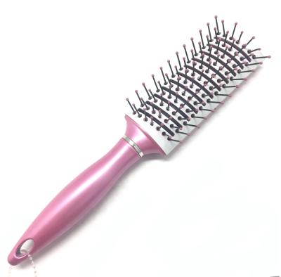 China Duct Wholesale Customized Hair Products Duct Pink Stereoscopic Hair Brush for sale