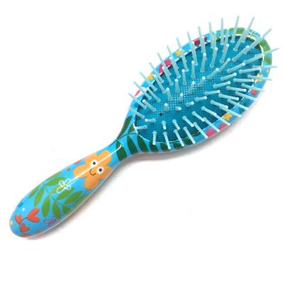 China Professional Small Paddle Paddle Pin Various Colors Nylon Hair Brush for sale