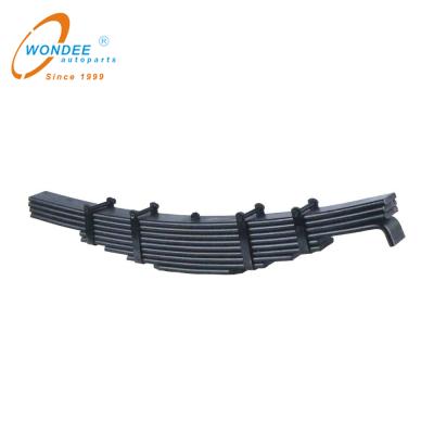 China China steel wondee heavy duty 100x14 leaf spring for aftermarket semi trailer for sale