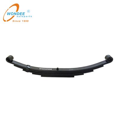 China Small Double Eye Steel High Quality Leaf Spring For Trailer With Bush for sale