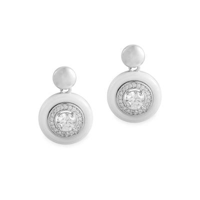 China Durable Wholesale Fashion 925 Sterling Silver Earring For Women for sale