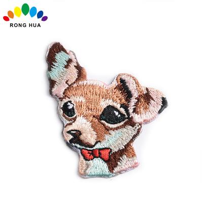 China 3D Customize Size Logo Fabric Embroidery Patches For Clothes for sale