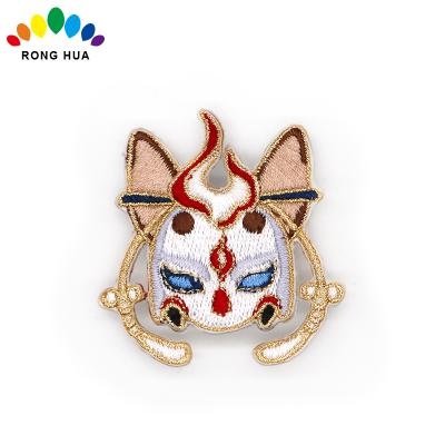 China New Design 3D Popular Customized Embroidery Animals Patch for sale