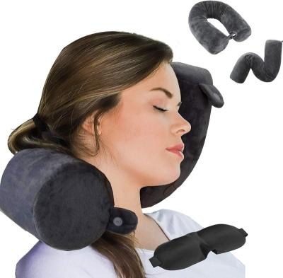 China Modern Memory Foam Travel Pillow Neck, Chin, Shoulder, Lumbar and Leg Support for Adult Traveling Airplane, Bus, Train and Office for sale