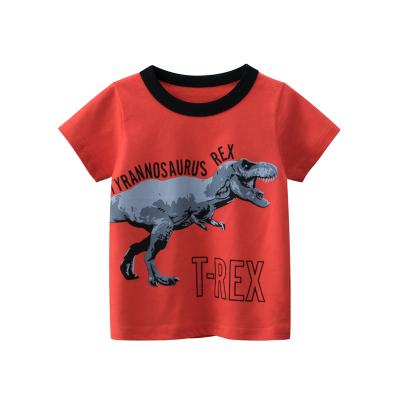 China Anti-pilling Custom Kids T-shirts Print Baby Boy T-shirt With Short Pants Kid Clothing Wholesale for sale