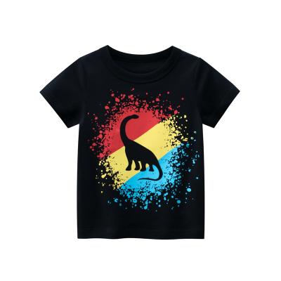 China 2021 Hot Selling Boy T-shirts Children's Anti-pilling Pure Cotton Accept Custom Graphic T-shirts Children for sale