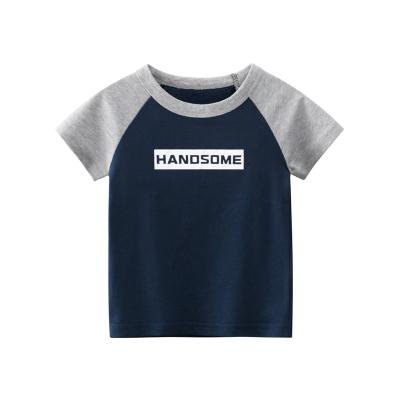 China Anti-pilling 1-10 Years Boy Kids Crew Neck Customized Design Logo Kids T-shirt by T-shirt for sale