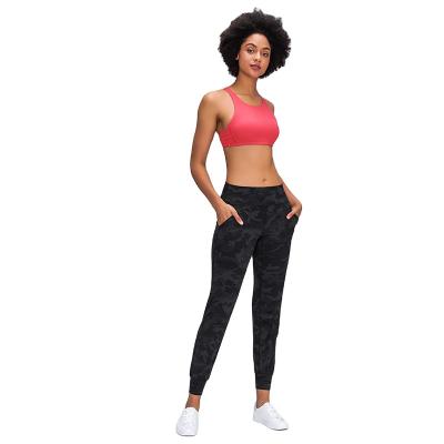 China Breathable High Waist Yoga Fitness Leggings Gym Women's Loose Pants for sale