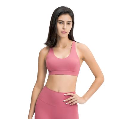 China Wholesale Price Yoga Wear 4 Way Stretch QUICK DRY Moisture Wicking Breathable Yoga Bra For Women for sale