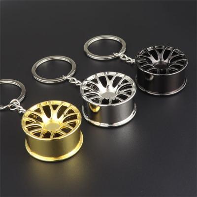 China Eco-friendly Wholesale 3D Wheel Key Chain Wheel, Car Wheel Key Chain, Rim Wheel Tire Key Chain for sale