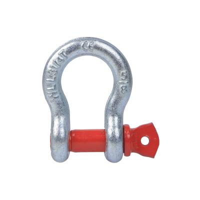 China Heavy Industry Factory Wholesale Price High Grade Winch Shackle Anchor Shackle for sale